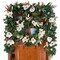 9 ft. Artificial Christmas Garland with Lights - White Gold Magnolia